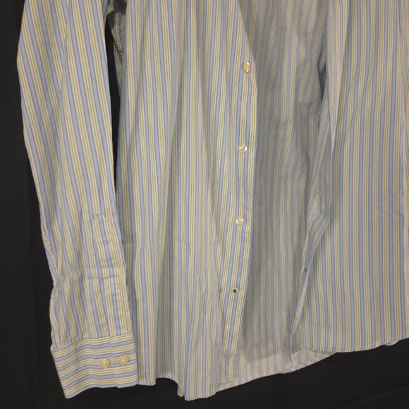 Banana Republic Button Up Fitted Shirt Size Medium - Picture 7 of 8